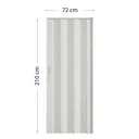 Ver imagem 4 de Porta Sanfonada de PVC 210cm x 72cm Plastporta BCF