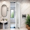 Ver imagem 4 de Porta Sanfonada de PVC Translucida 210cm x 84cm Plastporta BCF