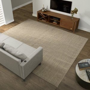 Tapete Sisal Natural 2,50m x 3,00m Carcará Cabecasa Madeiramadeira