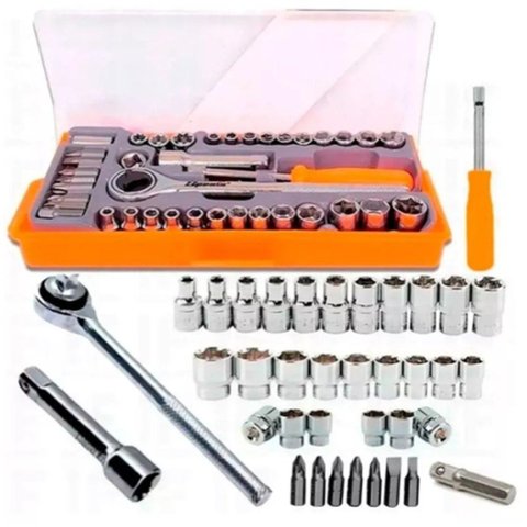 Kit Ferramenta Profissional de Soquete Inclui Estojo