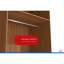 Ver imagem 5 de Quarto Modulado Casal 7 Peças Liga QM40 Grafite Kappesberg