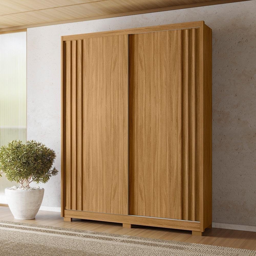Guarda Roupa Colorado 175cm 2 Portas Freijó Moval