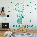 Ver imagem 1 de Adesivo de Parede Pequeno Príncipe no Balão-Grande 68x35cm