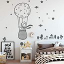 Ver imagem 2 de Adesivo de Parede Pequeno Príncipe no Balão-Grande 68x35cm