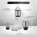 Ver imagem 3 de Preethi Eco Plus Mixer Grinder Branco com 3 Jarras Aço Inox
