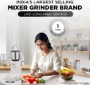 Ver imagem 5 de Preethi Eco Plus Mixer Grinder Branco com 3 Jarras Aço Inox