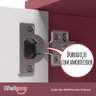 Cozinha Infantil Diana Com Refrigerador P/ Meninas Em Mdf - Branco/Rosa - 4