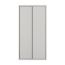 Ver imagem 2 de Guarda-roupa Solteiro Branco Fosco 2 Portas E 3 Gavetas
