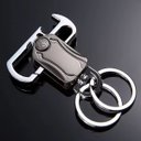 Ver imagem 2 de Chaveiro Tático Multi Funcional Metal Abridor Garrafa Moto com Spinner