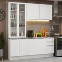 Ver imagem 1 de Armário de Cozinha Completa 190cm Stella Madesa Branco