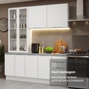 Ver imagem 3 de Armário de Cozinha Completa 190cm Stella Madesa Branco