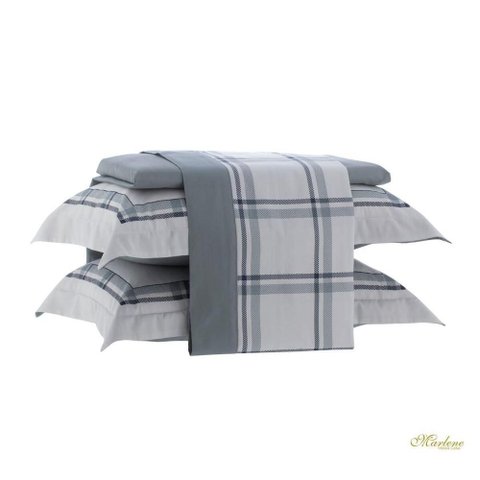 Jogo de Lençol Satinee Tigane Solteiro Viuvo