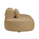 Ver imagem 7 de Sofá Orgânico Horizonte 3 Lugares 180cm Bouclé Camel - Nexta Casa