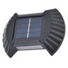 Luminaria Solar Parede Balizador Resistente Arandela 4 Und Decorativa Casa Jardim Quintal Rua - 7