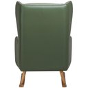 Ver imagem 6 de Poltrona de Amamentação Balanço Base Milka Liz D02 Couríssimo Tramado Verde C-296 C-120 - Lyam