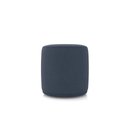 Ver imagem 5 de Puff Redondo Orgânico para Sala Malu Assento Espuma Suede Azul Marinho D'Rossi