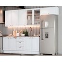 Ver imagem 1 de Cozinha Completa Americana CZ153 7 Portas 3 Gavetas MDF-MDP 120cm e 80cm Branco