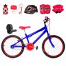 Bicicleta Infantil Masculina Aro 20+kit Premium Azul - 1