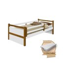 Ver imagem 2 de Cama Infantil com Colchão Solteiro Bianca Divaloto - Branco/amêndoa