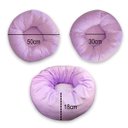 Ver imagem 3 de Caminha Pet Térmica Cama Nuvem Ultrasoft 50cm - Lilás