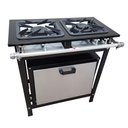 Ver imagem 1 de Fogão 2 Bocas Cefaz com Forno Linha Gold Baixa Pressão CFZG-118