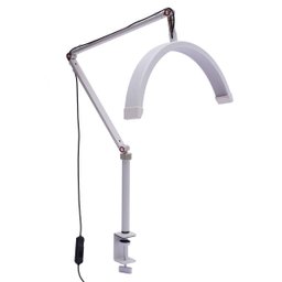 Luminaria Estetica Mesa Arco Meia Lua 3 Tons Ajustavel Suporte Celular Limpeza Pele Rosto Tatuagem E - 11