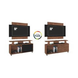 Rack com Painel TV até 50" com Rodízios Multimóveis CR45220 - 3