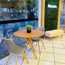 Ver imagem 3 de Mesa Redonda de Madeira - June de 60cm Cor Freijó