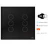 Interruptor Touch Wi Fi 6 Teclas Caixa 4X4 Preto - 2