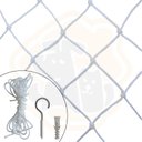 Ver imagem 1 de Kit Tela de Proteção Janelas Gato Criança 1,30 X 1,60 Branca