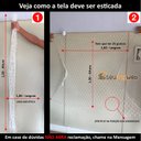 Ver imagem 2 de Kit Tela de Proteção Janelas Gato Criança 1,30 X 1,60 Branca