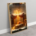 Ver imagem 2 de Quadro Decorativo Jesus Ceia Partilha do Pão Sala Quarto Casa Escritório