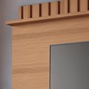 Ver imagem 5 de Estante Painel de Tv 70 Pol 200cm Ripado Artís Castanho/off White - Hb Móveis
