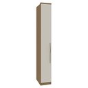 Ver imagem 1 de Guarda Roupa Modulado 01 Porta 32cm com Prateleira Setiba Móveis Rimo - Carvalho/Palha