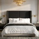 Ver imagem 1 de Cabeceira Cama Box Solteiro Estofada Essence 90cm com Sapatas Plásticas Braços Laterais
