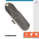 Ver imagem 3 de Jogo 10 Ponta Ponteira Bits Phillips Ph3 X 25mm Cromo Vanádio Imantadas - Starfer