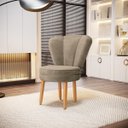 Ver imagem 7 de Conjunto 2 Cadeiras Confortável para Mesa de Jantar Decor Cozinha Tecido Veludo