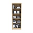Ver imagem 4 de Armário Multiuso 60x171,5cm com 2 Portas e 5 Nichos Amêndoa AM3113