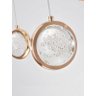 Pendente Led 90w 3000k 60x350cm Dourado - 2