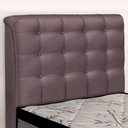 Ver imagem 2 de Cabeceira Cama Box Solteiro Ciara 90cm Botonê com Frame Veludo Rosê - Desk Design