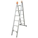 Ver imagem 1 de Escada Extensiva de Alumínio com Acessórios em Polipropileno 8 Degraus Antiderrapantes - Ene008 - Ag