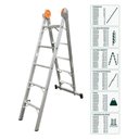 Ver imagem 4 de Escada Extensiva de Alumínio com Acessórios em Polipropileno 8 Degraus Antiderrapantes - Ene008 - Ag