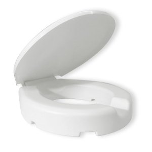 Assento Sanitário Elevado 7,5cm Oval Convencional Branco Cipla