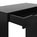 Ver imagem 4 de Escrivaninha Tina em Mdf Laqueado com 1 Gaveta - Preto