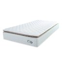 Ver imagem 1 de Colchão Solteiro Molas Ensacadas City Pillow Top 88x188x23cm Branco/bege Hellen