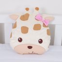 Ver imagem 2 de Almofada Decorativa Safari Infantil para Bebê e Crianças em Pelúcia:girafa Ela