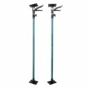 Ver imagem 1 de Kit 02 Suporte Telescópico 1.150 a 2.900mm para Elevação de Armários 30kg Renna Kit