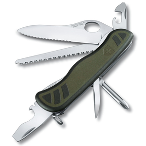 Canivete Suiço New Soldir´s Victorinox, 11cm, 10 Funções, Verde