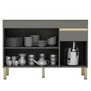 Ver imagem 2 de Balcão de Pia Line 120 Cm Gris - Kits Paraná