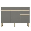 Ver imagem 1 de Balcão de Pia Line 120 Cm Gris - Kits Paraná